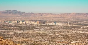 Panoramablick auf Las Vegas